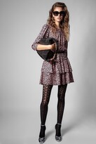 Thumbnail for your product : Zadig & Voltaire Rooka Skeleton Silk Dress