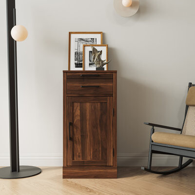 Winston Porter Wine Bar Cabinet Buffet Cabinet With Drawer