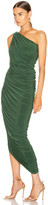 Thumbnail for your product : Norma Kamali Diana Gown in Forest Green | FWRD