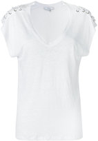 Iro - t-shirt à manches lacées - women - Lin - L