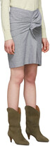 Thumbnail for your product : Etoile Isabel Marant Black & White Linen Ines Skirt
