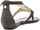 Thumbnail for your product : Jimmy Choo Nadia Suede Sandals in Asphalt