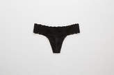 Thumbnail for your product : aerie Shine Thong + Boho Lace