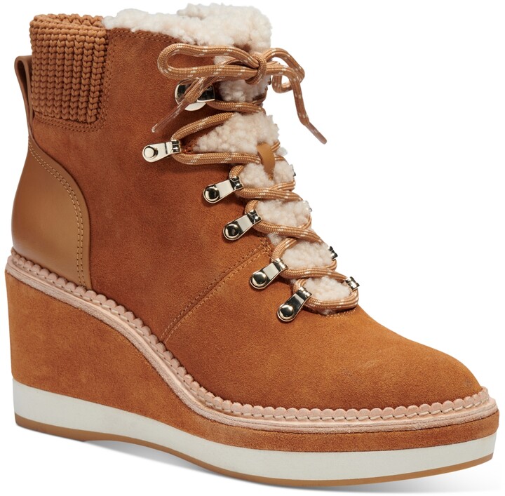 kate spade wilkes wedge bootie