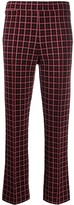 Thumbnail for your product : Marni Checked Cropped Trousers