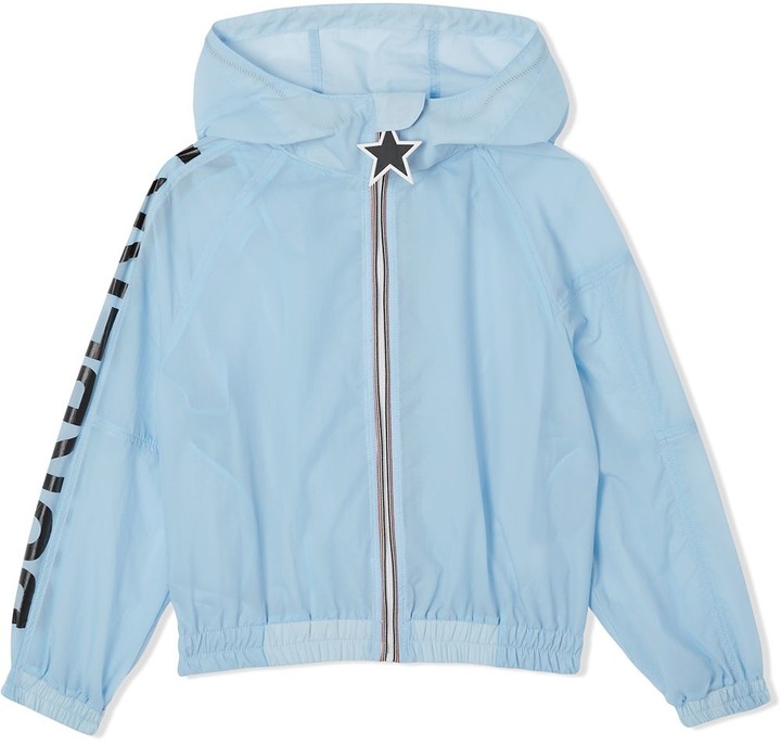 burberry hoodie kids blue