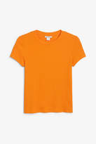 Thumbnail for your product : Monki Ribbed tee