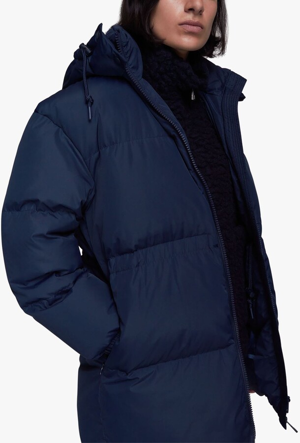 Whistles Esme Hooded Down Puffer Coat ShopStyle