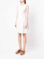 Thumbnail for your product : Chanel Pre Owned 1996 Gathered Drop-Waist Dress