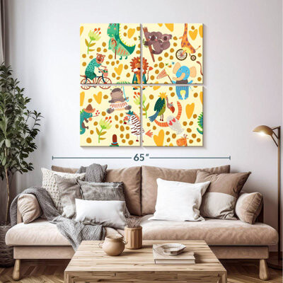 Trinx Safari Animals Pattern