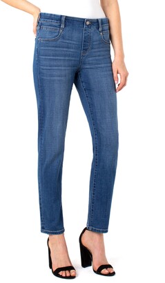 Liverpool Los Angeles Gia Glider High Waist Ankle Straight Leg Jeans