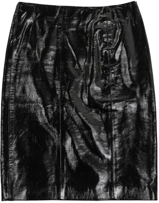 Loewe Black Patent leather Skirt for Women
