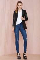 Thumbnail for your product : Nasty Gal Vital Leather Blazer