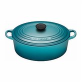 Thumbnail for your product : Le Creuset 5 Qt. Signature Oval French Oven - Caribbean