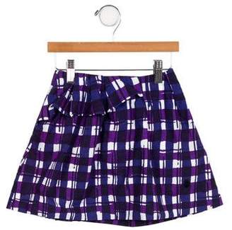 Christian Dior Girls' Printed Mini Skirt