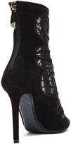 Thumbnail for your product : Nicholas Kirkwood Suede Embroidery Booties