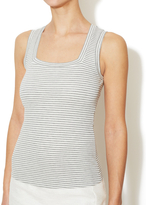 Thumbnail for your product : L'Agence Striped Squareneck Top
