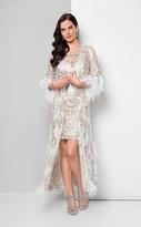Thumbnail for your product : Terani Couture Ensembled Two Piece Dress with Embroidered Overcoat 1712C3055