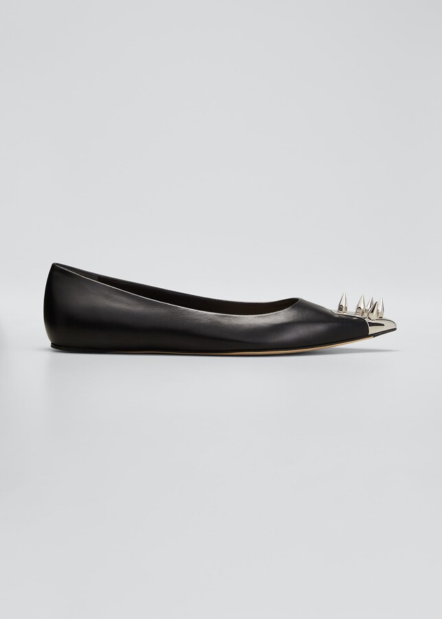 Alexander McQueen Punk Stud Flats ShopStyle