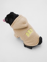 dog sherpa hoodie