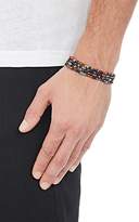 Thumbnail for your product : M. Cohen Men's Bead & Skull Charm Wrap Bracelet