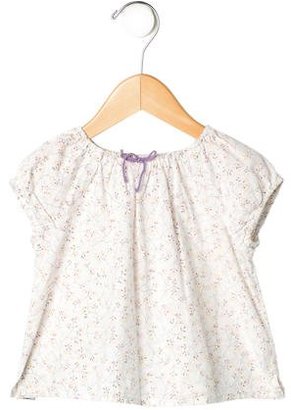 Makie Girls' Floral Print Sleeveless Dress