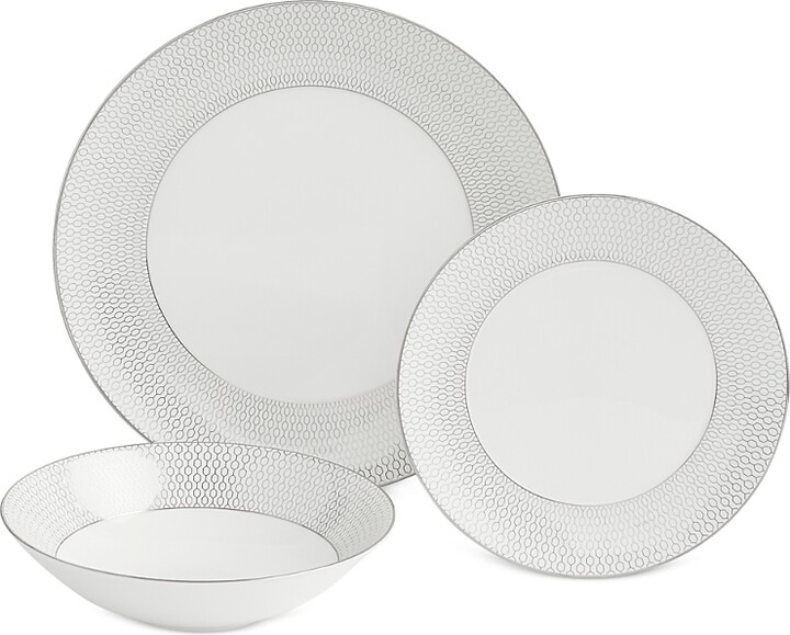 Wedgwood Gio Platinum Bone China Dinnerware Set ShopStyle
