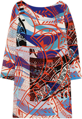 Emilio Pucci Printed silk dress