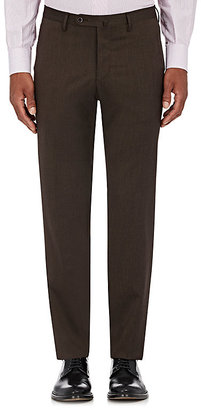 Isaia Men's G Body Wool-Blend Twill Trousers