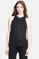 Thumbnail for your product : A.L.C. 'Carmen' Studded Silk Top