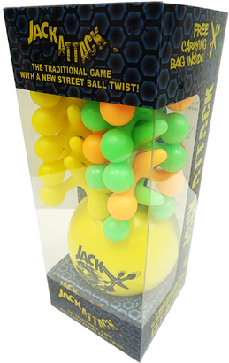 Yellow Jack Attack Street Ball Game Set