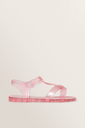 seed jelly shoes