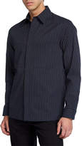 Thumbnail for your product : Theory Men's Kian Kamino Striped Shirt Jacket