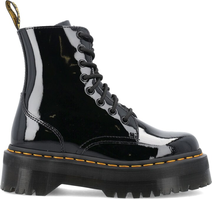Dr. Martens Jadon Patent Leather Platform Boots - ShopStyle
