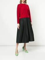 Thumbnail for your product : Tibi sculpted zip sleeve pullover