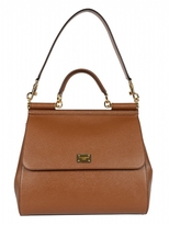 Thumbnail for your product : Dolce & Gabbana LARGE DAUPHINE CALFSKIN SICILY BAG