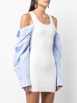 Thumbnail for your product : Alexander Wang Shirt-Sleeve Tank Dress