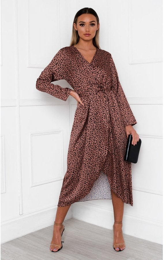 anya printed floaty maxi dress
