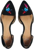 Thumbnail for your product : Shellys Oniradien Bird Print Slip on Shoes