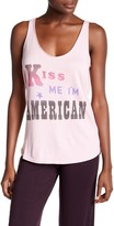 Thumbnail for your product : Junk Food Clothing Kiss Me I'm American Graphic Tank