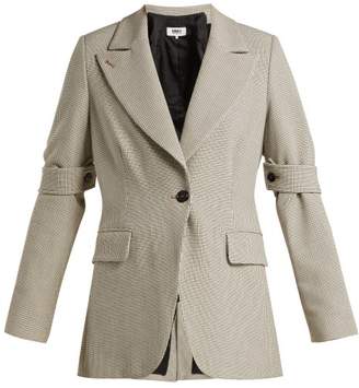 MM6 MAISON MARGIELA Checked Jersey Jacket - Womens - Beige Multi