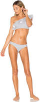 Thumbnail for your product : Lisa Marie Fernandez Arden Flounce Bikini Set