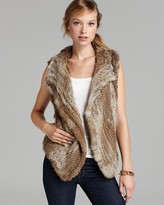Thumbnail for your product : Joie Vest - Andoni Knitted Fur