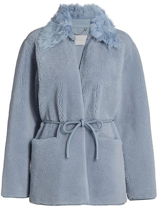 infant shearling coat
