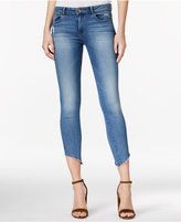 Thumbnail for your product : DL 1961 Margaux Uneven-Hem Acetate Wash Skinny Jeans