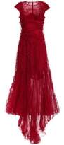 Thumbnail for your product : Jenny Packham Embellished Ruffled Tulle Gown