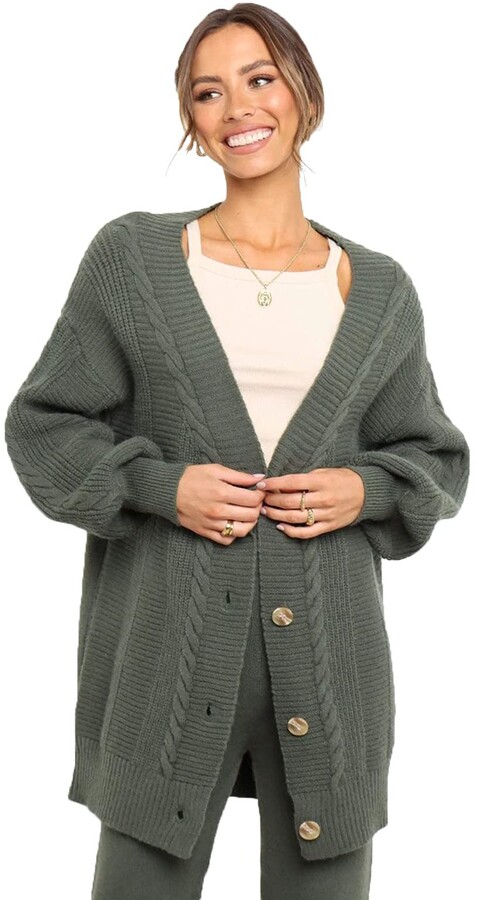 button up sweater jacket