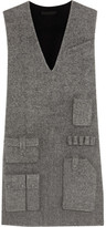Thumbnail for your product : Alexander Wang Wool-blend twill mini dress