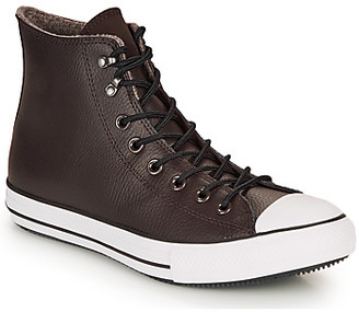 leather converse boots women's