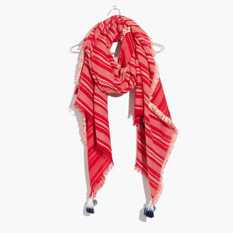 Madewell Striped Convertible Scarf
